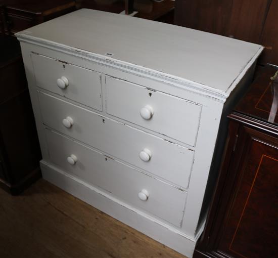 Painted chest of drawers